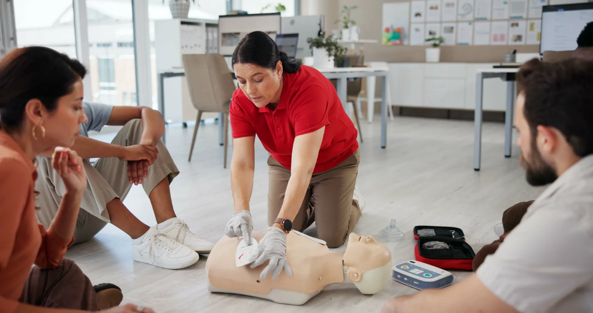 CPR training